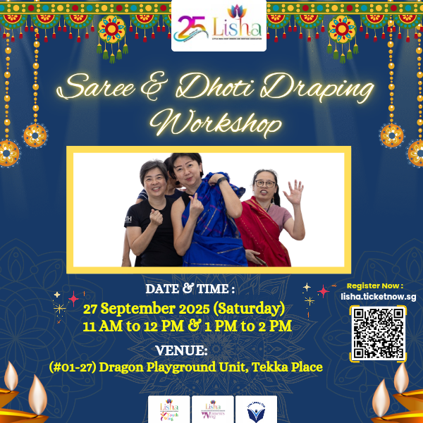 Saree & Dhoti Draping Workshop